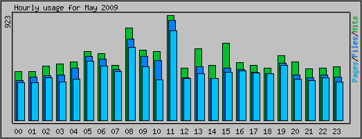 Hourly usage