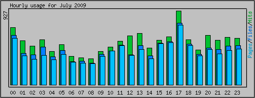 Hourly usage